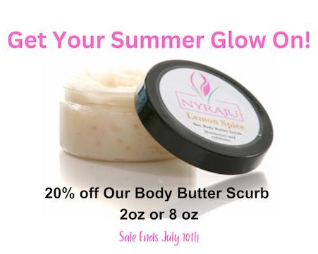 https://nyrajuskincare.com/discount/SummerGlow2?redirect=%2Fproducts%2F2-oz-lemon-spice-body-butter-scrub